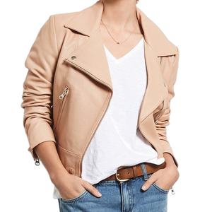 Chaqueta de Cuero de Diseño de Alta Calidad a Precio de Mayoreo, Chaqueta de Cuero Entallada, Cómoda y a Buen Precio para Mujer - Product Image 5