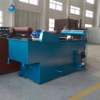 Máquina de Flotación por Aire Disuelto (DAF) de Alta Eficiencia, Separador de Agua y Aceite, Eliminación de FOG y SS en Aguas Residuales Industriales, con PLC y Rodamientos