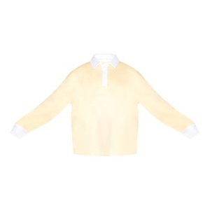 Sudadera con cuello para mujer, Jersey informal, Top de lana, OEM, ODM, suministro de fábrica, logotipo personalizado, nueva moda, Sudadera con cuello Polo para mujer - Product Image 2