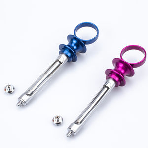 Nueva llegada jeringa de aspiración instrumento quirúrgico Dental CE pinzas dentales de acero inoxidable Manual Hemlock clip instrumento médico - Product Image 1