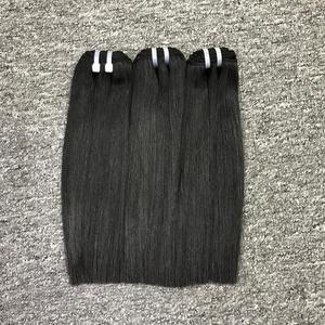 Trama virgen recta de hueso de paquete de pelo vietnamita crudo de alta calidad con estilo Jerry Curl un donante para mujeres negras - Product Image 5