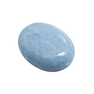 หินปาล์มแคลไซต์สีน้ำเงินคริสตัลธรรมชาติขัดเงาสำหรับการทำสมาธิและบรรเทาความเครียด - Product Image 2