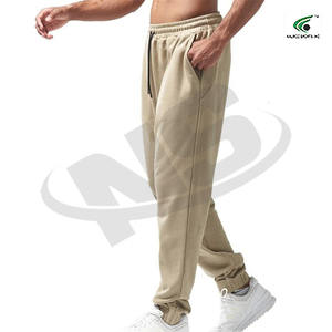 กางเกงวิ่งขายาวของผู้ชายกางเกงเอวยางยืดผ้าเฟรนช์เทอร์รี่ออกแบบได้ตามต้องการสินค้ามาใหม่ - Product Image 5