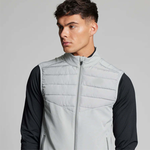 Nouveauté Gilet matelassé pour homme de couleur unie Gilet matelassé pour homme de haute qualité Gilet matelassé pour homme faible MOQ - Product Image 6