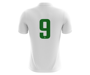 <b>White</b> <b>Cricket</b> Uniform Sublimated / Custom <b>Cricket</b> Uniform Kit Tshirt and <b>Trouser</b> With Custom Design and Logo 1pc/polybag 20pcs - Product Image 4