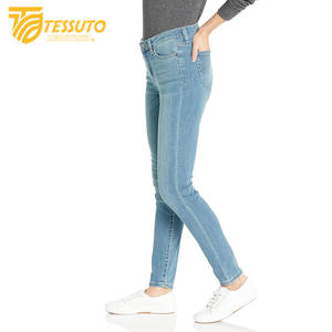 Pantalones cargo de cintura alta para mujer Vaqueros de cintura alta elegantes - Product Image 4