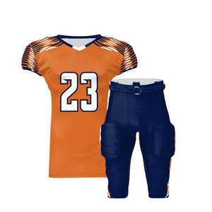 ชุดอเมริกันฟุตบอลชุดเสื้อแขนสั้นชุดกีฬากลางแจ้งดีไซน์ใหม่ล่าสุด - Product Image 2