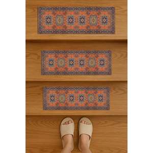 พรมบันไดพิมพ์ลวดลาย-ดีไซน์ทันสมัยทนทานพรมขั้นบันได - Product Image 2