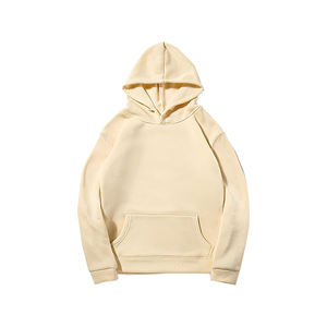 2024 recién llegados hombres Otoño Invierno con capucha calle suelta Color sólido con capucha Casual Tops blanco hombres sudaderas con capucha de Bangladesh - Product Image 2