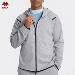 ชุดวอร์มออกแบบเองสำหรับผู้ชาย ผ้าสวมใส่สบาย ระบายอากาศได้ดี พร้อมโลโก้แบบกำหนดเอง - Product Image 1