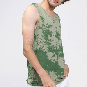 เสื้อกล้ามออกกำลังกายผู้ชายคุณภาพสูงขายดี เสื้อฟิตเนสแห้งเร็ว ระบายอากาศได้ดี - Product Image 5