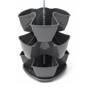 COUBI HERBAL 9L. Jardin vertical suspendu, dimensions (mm) 295x295x880, couleur graphite - Product Image 4