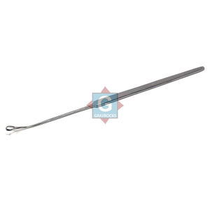 Curette d'oreille manuelle en acier inoxydable, à crochet et cuillère, à coupe arrière, de haute qualité, pour chirurgie générale, best-seller - Product Image 3