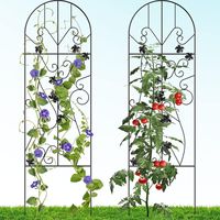 Treillis de jardin en aluminium pour la couverture des vignes, structure décorative extérieure pour pelouse et cour, aménagement paysager vertical durable au design moderne