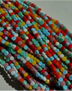 Multicolor Fancy Dotted Glass <b>Beads</b> Loose Crystal Murano <b>Beads</b> Mix <b>Beads</b> fashion jewelry in india - Product Image 5