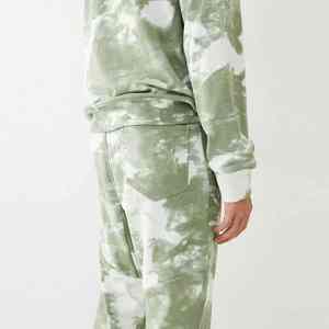 Recién llegado, chándal teñido con lazo para hombre, transpirable, cómodo, con capucha, con el mejor servicio OEM de fabricación, chándal teñido con lazo - Product Image 4