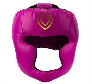 Protector de Cabeza de Boxeo Profesional Personalizable de Cuero Sintético Transpirable con Diseño Personalizado y Equipo de Protección - Product Image 1