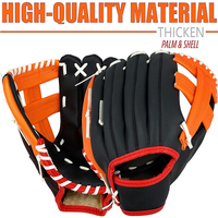 Guantes de Béisbol Unisex para Ciudad, 11.5" 12.5", de Cuero, Dedos Completos, Cierre de Red, para Lanzadores Diestros y Zurdos, Todas las Estaciones