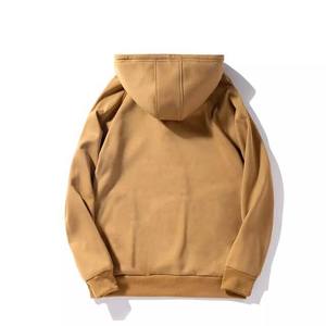 เสื้อฮู้ดซิปครึ่งตัวผู้ชาย สไตล์สตรีทแวร์ สำหรับฤดูหนาว คุณภาพสูง ผลิตตามสั่ง ขายดี ผ้าฟลีซคอตตอน 100% สีตามสั่ง - Product Image 4