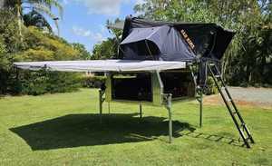 Tienda de campaña de viaje, tienda de campaña portátil de alta calidad para techo de coche, tienda de campaña impermeable para exteriores, tienda de techo para coches - Product Image 6