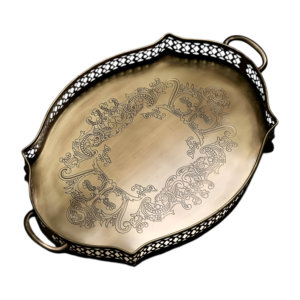 Venta caliente Royal Vintage Bandejas de metal para fines de servicio y uso inteligente de artículos para el hogar de la India en precio a granel - Product Image 5