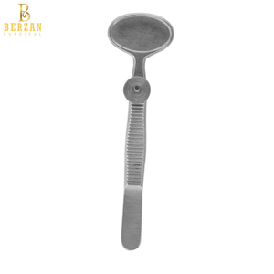 Pinzas oftalmológicas de acero, instrumentos quirúrgicos de acero, ovalados, 20mm x 10mm, 3,5 - Product Image 5