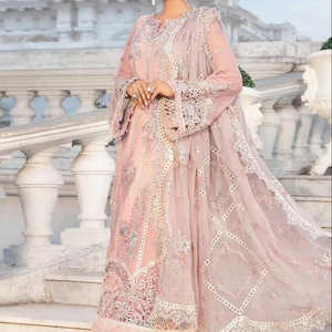 Superbe tenue indienne et pakistanaise pour femmes, ensemble shalwar kameez 3 pièces cousu, vêtements de soirée formels, léger, séchage rapide, personnalisable - Product Image 1