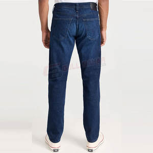 100% High quality <b>Men's</b> Customized <b>Jeans</b> Male's Washed Pants Trendy Solid Best Straight <b>Jean</b> <b>Men</b> - Product Image 3