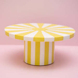 Royal Artisans Bone & เรซิ่นชุดเค้กแบบใช้แล้วทิ้งที่เป็นมิตรกับสิ่งแวดล้อมพร้อมถ้วยชั้นสำหรับงานแต่งงานงานวันเกิดสีที่กำหนดเอง - Product Image 5