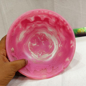 Top Sale Customized Modern Eco-Friendly Polished Epoxy Resin Bowl Latest Design for Parties with <b>Sweet</b> and <b>Fruits</b> - Product Image 1