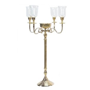 Bougeoir unique en métal Design élégant Bougeoir votif de forme personnalisée Décoration de table de restaurant - Product Image 5