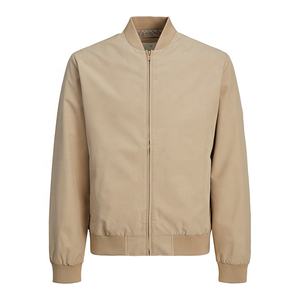 Chaqueta Bomber de Manga Larga para Hombre, Personalizada, Económica, Informal, de Invierno, Color Sólido, Ecológica, Resistente al Viento, con Logotipo Frontal - Product Image 5
