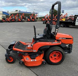เครื่องตัดหญ้าแบบนั่งขับ คูโบต้า ZD1011 รุ่นใหม่ แบบ Zero-Turn เครื่องยนต์ 4 จังหวะ สำหรับงานพาณิชย์ โครงอะลูมิเนียม ใบมีดกว้าง 16 นิ้ว แบบใบมีดเบอร์ 54 - Product Image 1