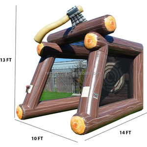 Haches Velcro pour hache jeu de lancer équipement de location de fête de château gonflable gonflable pour événements - Product Image 2