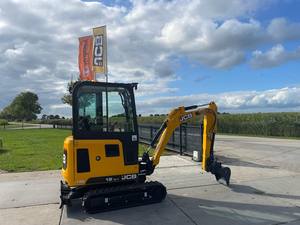 JCB 19C-1 Mini Excavator Crawler Yellow Compact Track Loader High Digging Power 0.12m Bucket Capacity for Engine 120kW Core - Product Image 5