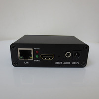 Encodeur vidéo en continu Mini HD pour H.264 H265 pour IPTV HLS Streaming Radio & TV Broadcasting Equipment