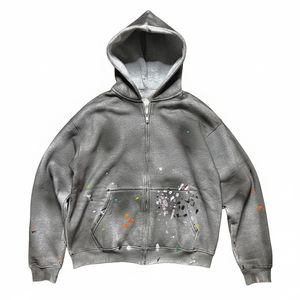 Sweats à capuche personnalisés pour hommes et femmes, polaire, pull-over, hiver, chaud, streetwear, style décontracté, manches longues, broderie de haute qualité, impression - Product Image 6