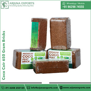 Meilleure vente 100% tourbe de coco naturelle de noix de coco bloc de 650 grammes fournitures de jardin de haute qualité pour les centres de jardinage - Product Image 3