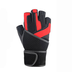 Diseñe sus propios guantes de gimnasio de medio dedo para entrenamiento Fitness Levantamiento de pesas Guantes de cuero personalizables para ejercicio en el gimnasio - Product Image 4