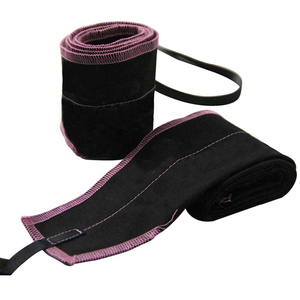 ที่กําหนดเองปรับสร้างร่างกายยิมออกกําลังกาย Powerlift สายรัดข้อมือการฝึกอบรมสนับสนุนสายรัดข้อมือห่อ - Product Image 4