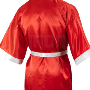 Vestido de boxeo hecho a medida alto para entrenamiento de boxeo profesional Material de poliéster ecológico transpirable Color personalizado disponible - Product Image 6
