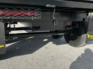 Remorque à benne basculante super lourde édition toiture 7x16x6 disponible - Product Image 3