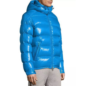 Waterproof Quilted Puffer <b>Jacket</b> for <b>Men</b> Warm Lightweight Winter Outdoor <b>Travel</b> Outerwear Casual Streetwear Fashion Coat - Product Image 2