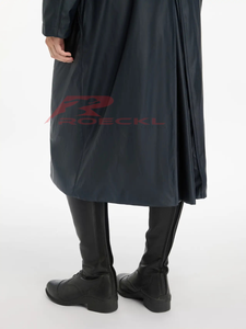 Manteau long d'équitation pour femmes en gros matériau softshell imperméable et résistant au vent de qualité supérieure silhouette élégante équestre - Product Image 3