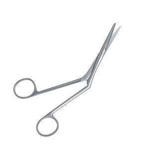 Ciseaux incurvés Supercut nasaux de qualité chirurgicale Finition Dall Chirurgie plastique en acier allemand Ciseaux nasaux pour hôpital médical - Product Image 2