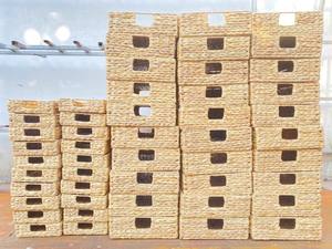 Paniers en jacinthe d'eau standard bon marché exportation Vietnam organisateur de stockage à la main Paniers en jacinthe d'eau standard d'exportation - Product Image 2