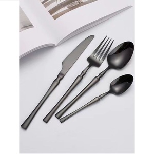 Ensemble de couverts de cuisine Design de finition en acier inoxydable Design entièrement métallique Outils de couverts de finition Set de couverts brillants - Product Image 6