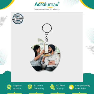 Distribuidor a granel que vende llavero de sublimación en blanco hecho a mano de MDF y acrílico de excelente calidad para regalo personalizado - Product Image 2