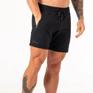 กางเกงออกกำลังกายขาสั้นสำหรับผู้ชายกางเกงขาสั้นสำหรับใส่วิ่งออกกำลังกายเพาะกายระบายอากาศได้ดี - Product Image 4