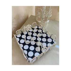 Rouleau de riz japonais ondulé et serviettes carrées Accessoires de rangement de cuisine élégants et sûrs pour les aliments Origine TR - Product Image 2